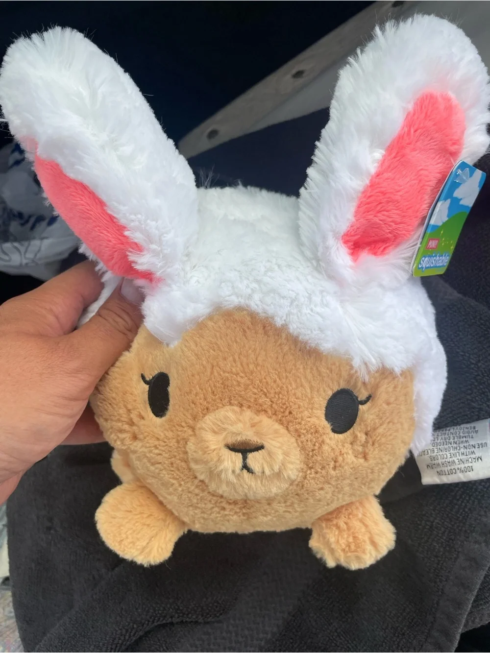 Mini Squishable Cinnabunny Plush Stuffed Animal Food Cinnamon Bunny Roll NWT